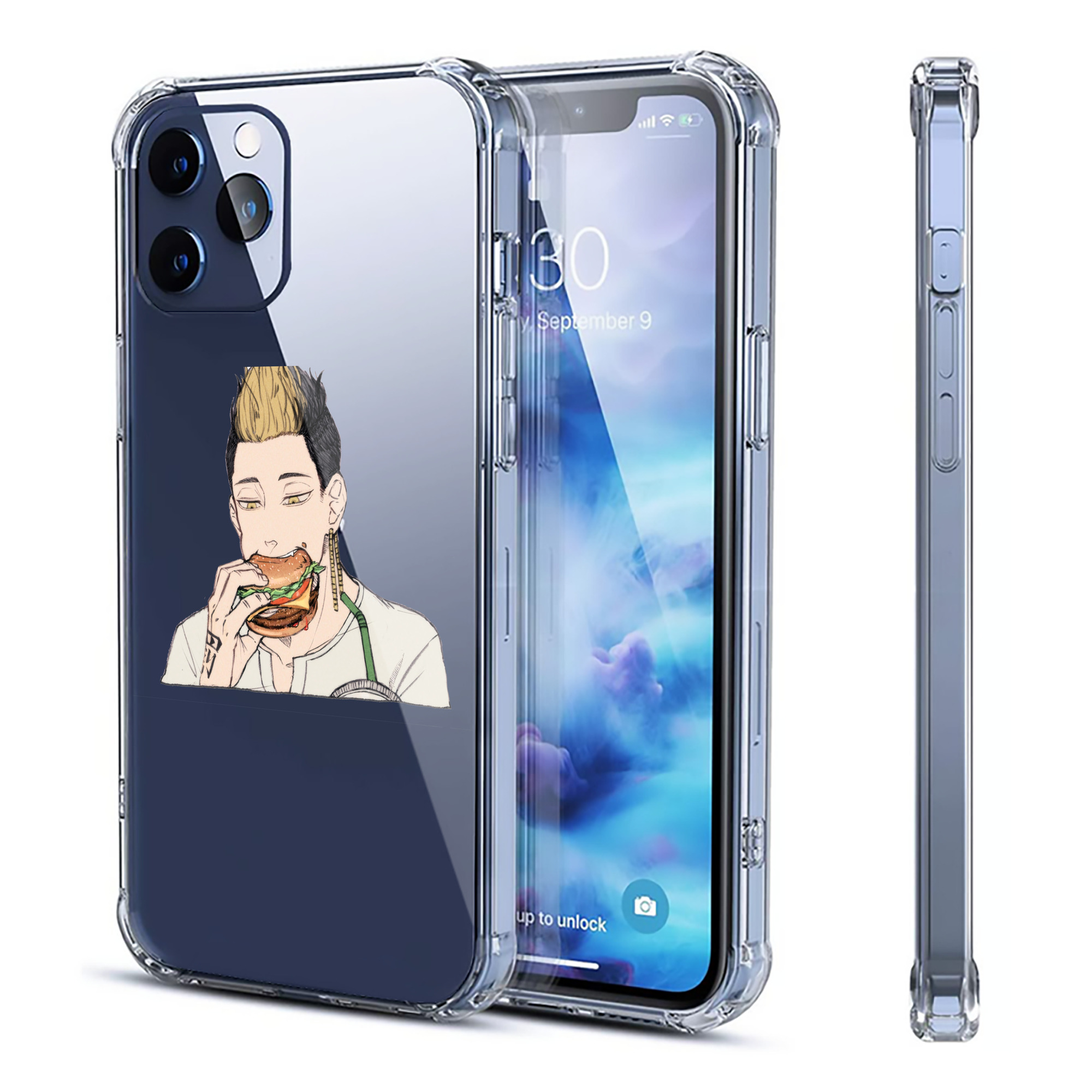 （画像用） 東京リベンジャーズ Tokyo Revengers 【iPhone 12シリーズ対応】透明スマホケース（クリアソフトケース）